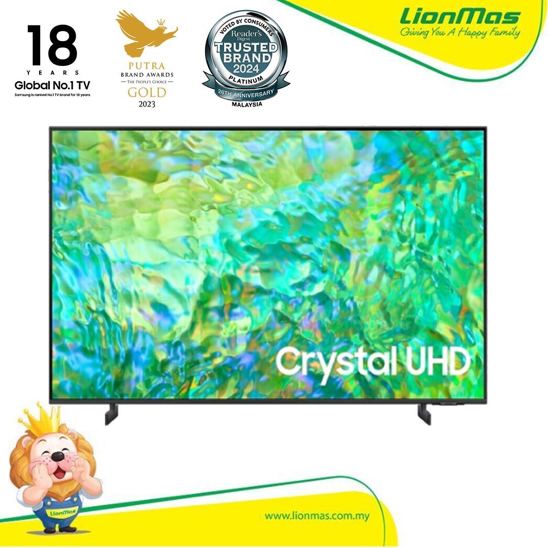 SAMSUNG 85" CRYSTAL UHD 4K LED TV UA85CU8000KX