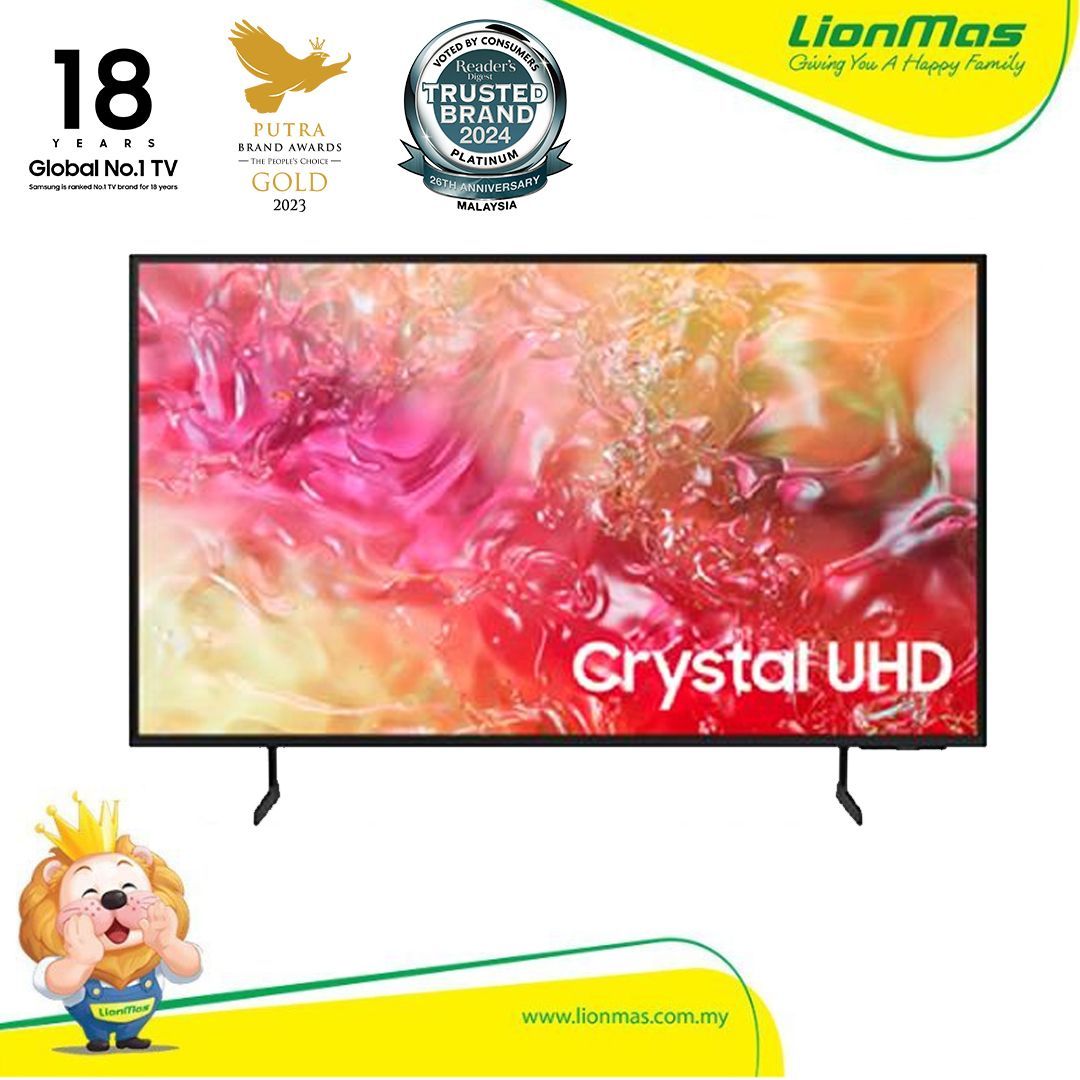 SAMSUNG UA50DU7000KXXM 50 INCH 4K UHD SMART TV CRYSTAL PROCESSOR