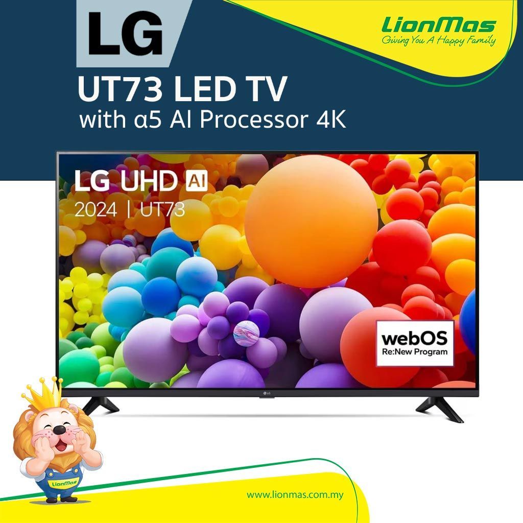 LG UT73 65 Inch Smart 4K UHD TV
