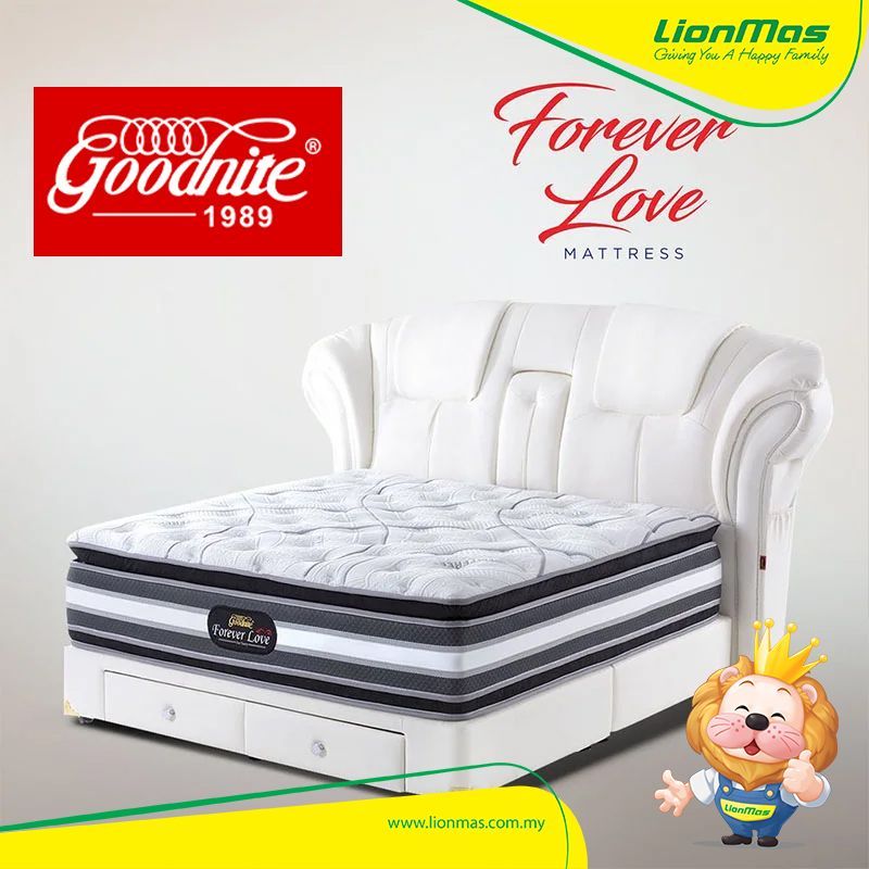 [CLEARANCE] GOODNITE Forever Love 15.5″ G-Latex Premium Natural Latex Queen Mattress