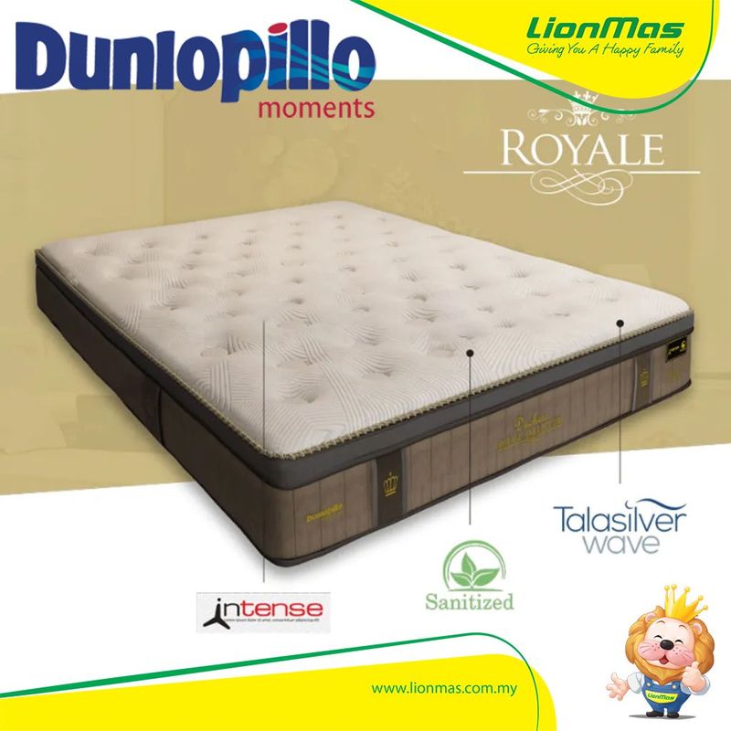[CLEARANCE] Dunlopillo Duchess Queen/King Mattress