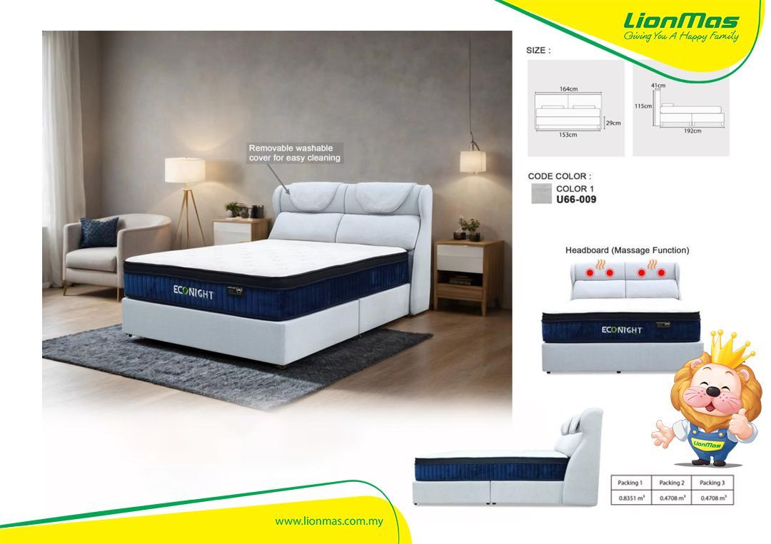 PREMIUM FABRIC-MASSAGE BEDFRAME