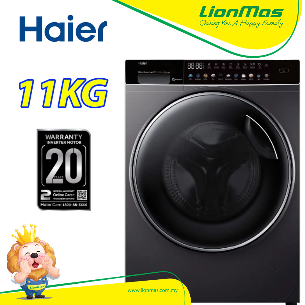 HAIER 11KG Front Load Washer HW110-BD14166S8U