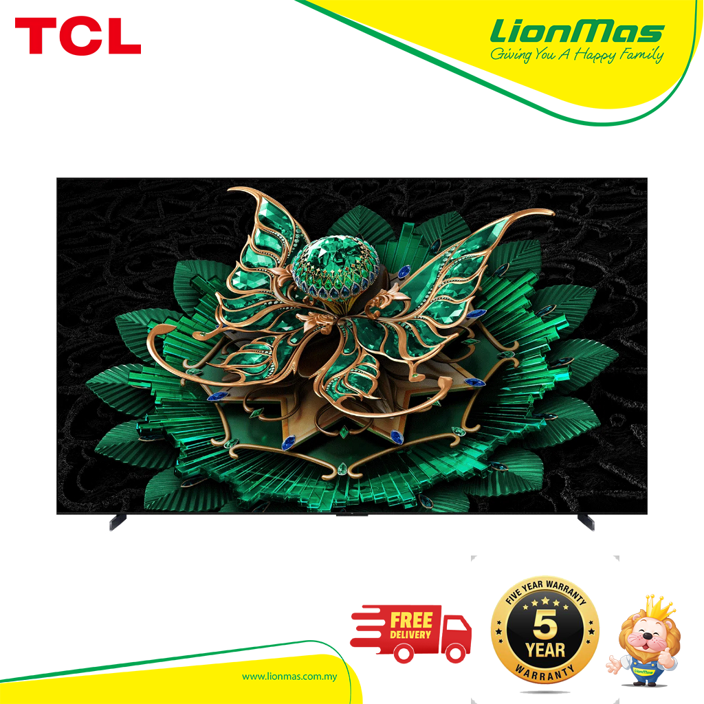 TCL 115 INCH Premium QD-Mini LED TV 144HZ 115C7K