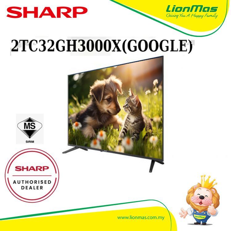 [NEW] SHARP 32' FULL HD GOOGLE TV 2TC32GH3000X