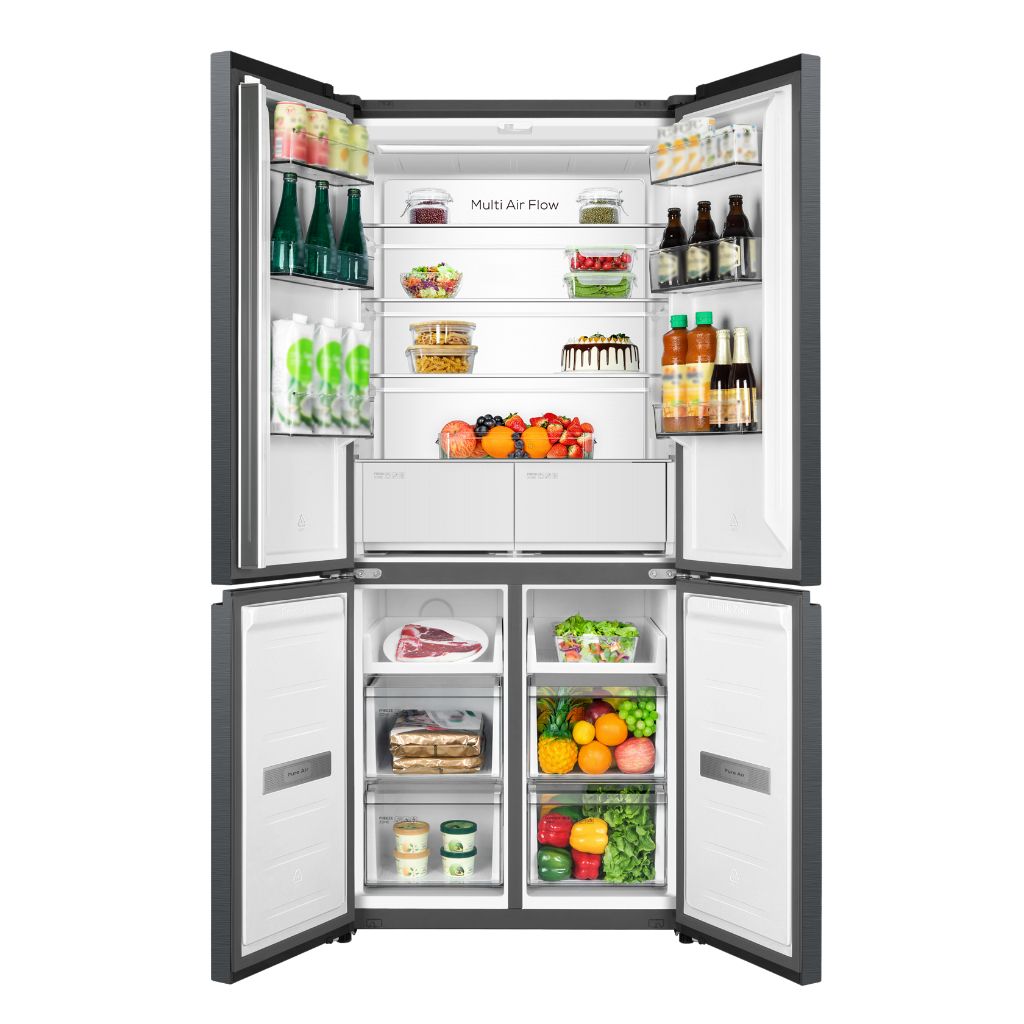 TCL 515L FREE BUILT-IN Series 4 Door Refrigerator Convertible Zone Pure Fresh Peti Sejuk TR-C515AGP