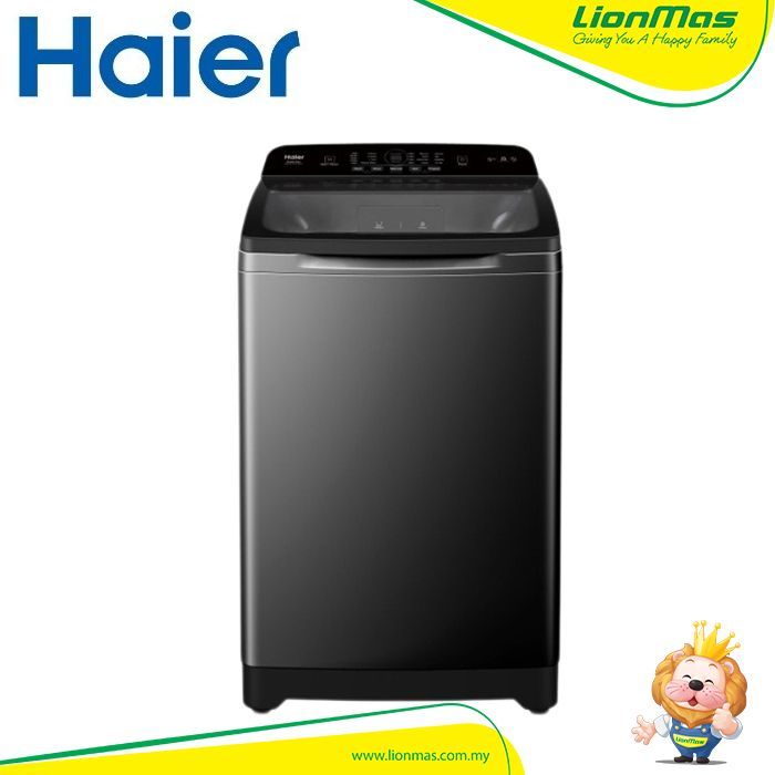Haier 12kg DM Inverter Top Load Washer HWM120-B1678ES8 Mesin Basuh with Hand Wash and Auto Restart