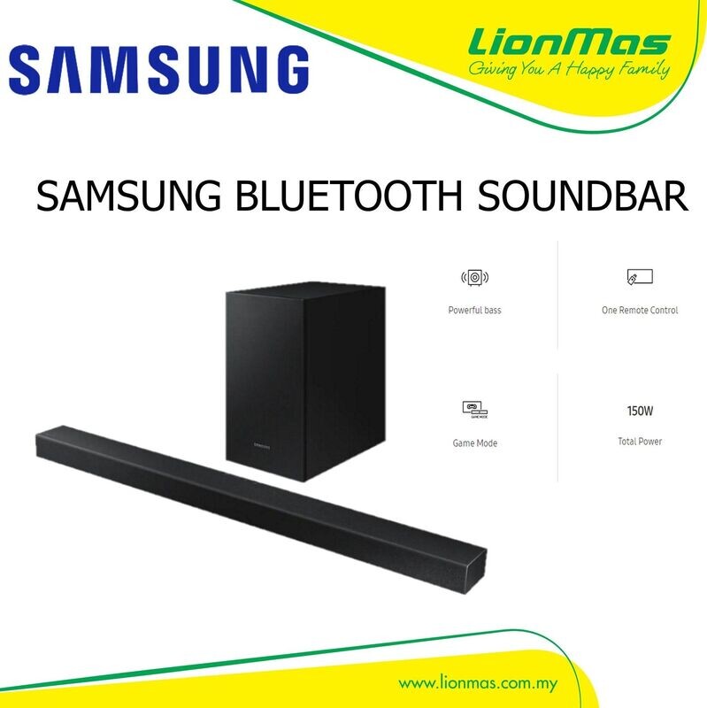 SAMSUNG 2.1CH SOUNDBAR (150 W) HWT420