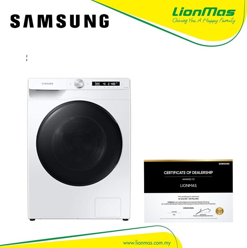SAMSUNG 9.5KG WASH/6KG DRY FRONTLOAD WASHER WD95T634DBH/FQ