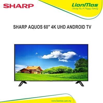 SHARP AQUOS 65" 4K UHD ANDROID TV 4TC65CK1X(DISPLAY UNIT)