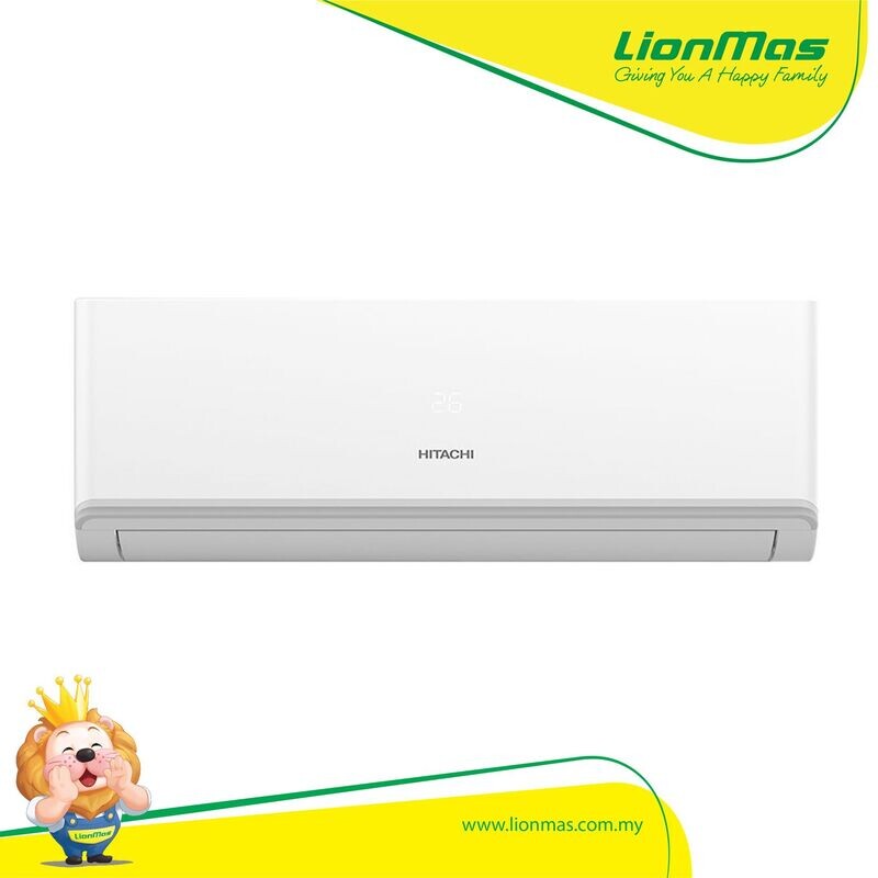 HITACHI 1HP/1.5HP NON INVERTER AIR CONDITIONER RAK-AH10PCSAM/ AH13PCSAM