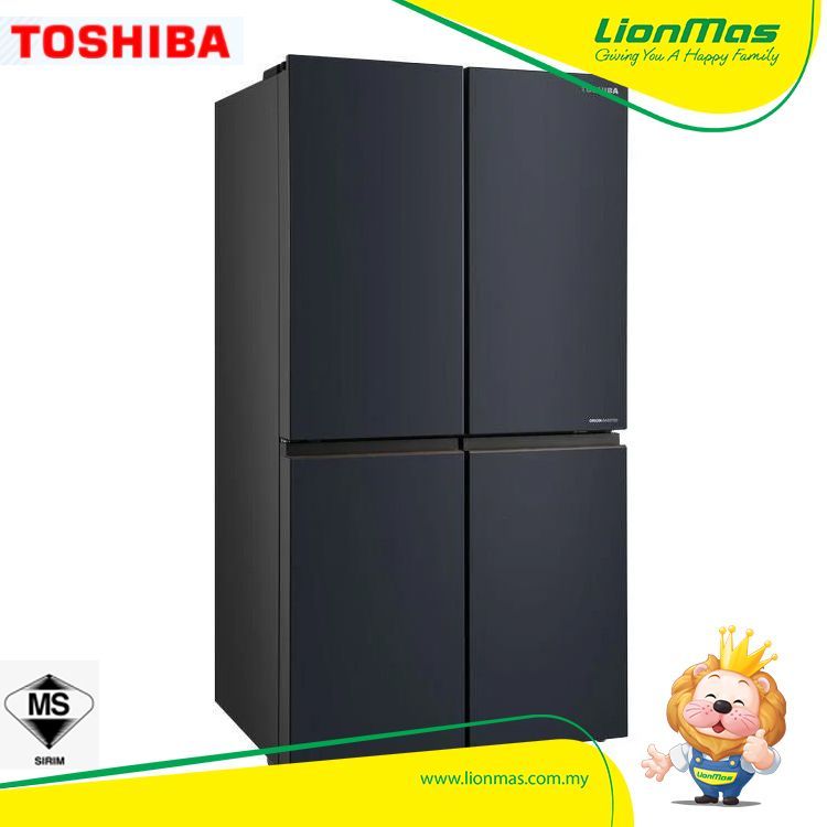 Toshiba GR-RF900WI-PMY(06) 4 Doors Fridge 820L Naturepure