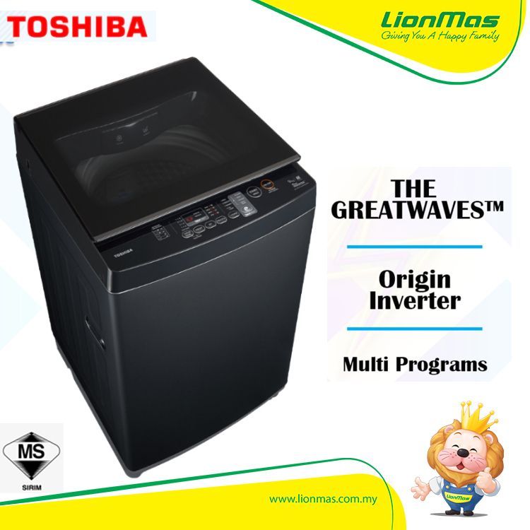 TOSHIBA TOP LOAD WASHING MACHINE AW-T08DU1600LM15KG