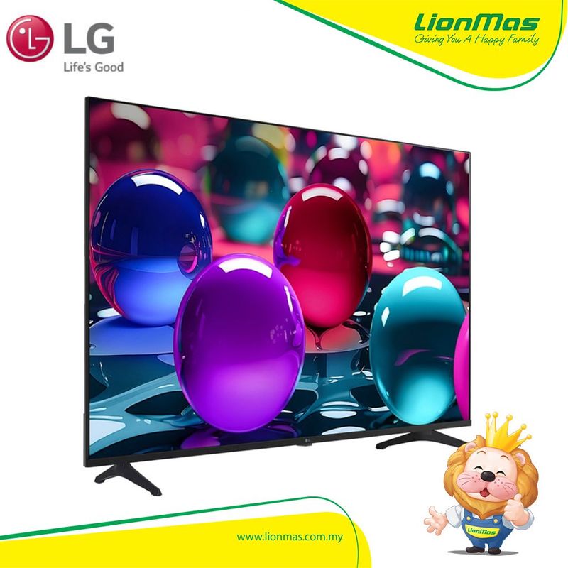 LG 50" 4K Smart TV 50UA7350PSB (2025) – HDR, AI, webOS, 2Y Warranty