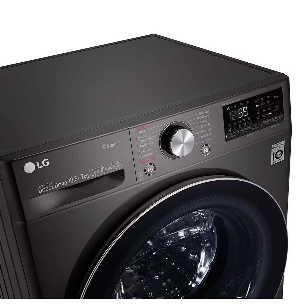 LG FV1413H2BA 13KG/8KG FRONT LOAD WASHER DRYER WITH AI DIRECT DRIVE™ & STEAM+™ ThinQ™