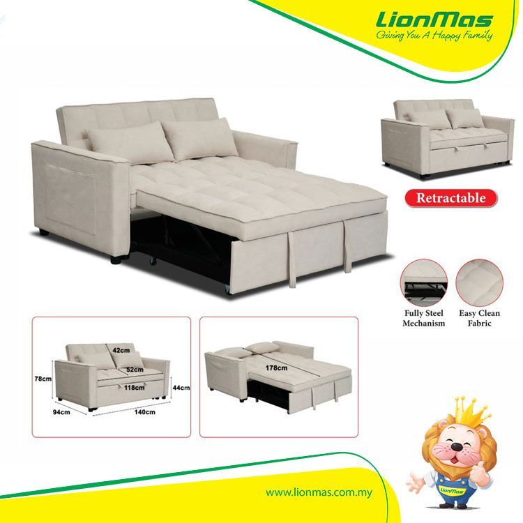 Double Pull-Out Sofa Bed