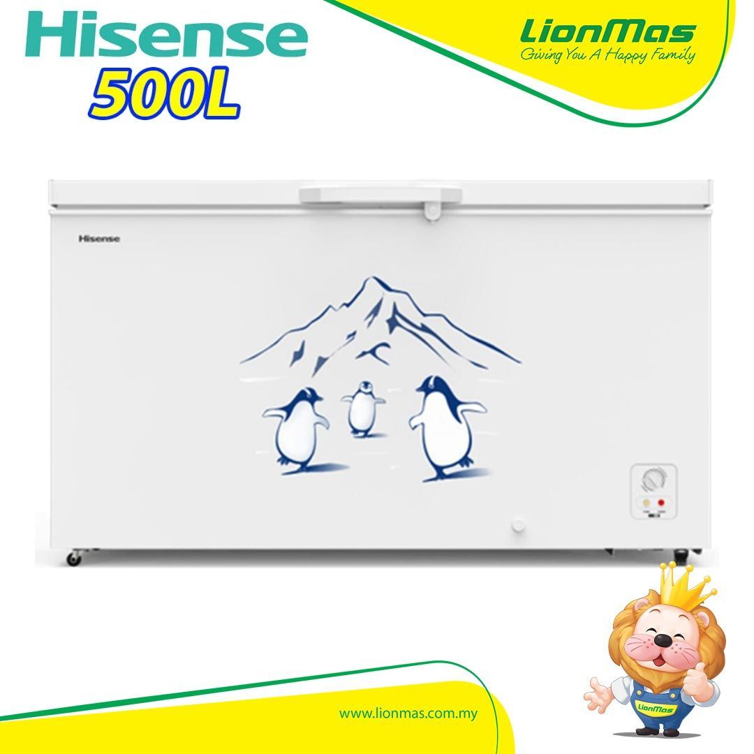 Hisense Chest Freezer 500L FC550D4BWBG Hisense Chest Freezer 500L FC550D4BWBG
