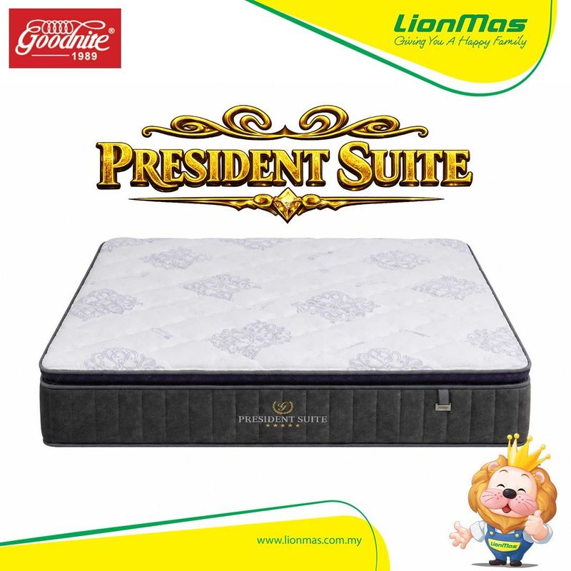 GOODNITE PRESIDENT SUITE Package FOC Premium Divan, Pillows GOODNITE PRESIDENT SUITE Package FOC Premium Divan, Pillows