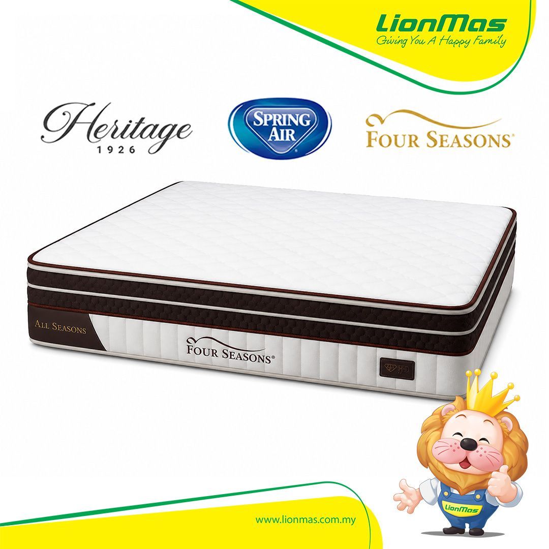 SPRING AIR ALL SEASON Package Offer FOC Divan, Pillow, Mattress Protector