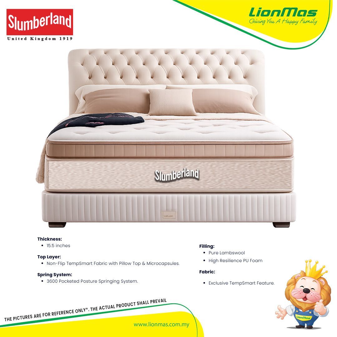 Slumberland Premium Cooling Hybrid Mattress (KING ONLY)