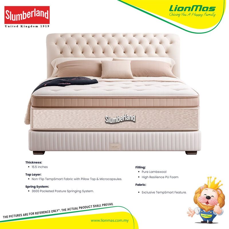 Slumberland Premium Cooling Hybrid Mattress (KING ONLY)