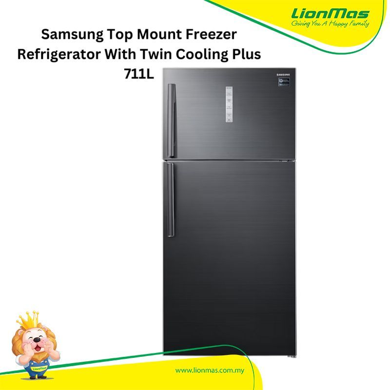 Samsung 711L (RT62K7005BS) Refrigerator Digital Inverter Fridge with Twin Cooling Plus Peti Sejuk 电冰箱 Samsung 711L (RT62K7005BS) Refrigerator Digital Inverter Fridge with Twin Cooling Plus Peti Sejuk 电冰箱