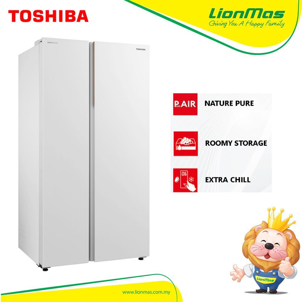 Toshiba GR-RS905WIA-PGY(67) 820L Side-By-Side Door Inverter Refrigerator /Peti Sejuk/ 冰箱 Toshiba GR-RS905WIA-PGY(67) 820L Side-By-Side Door Inverter Refrigerator /Peti Sejuk/ 冰箱