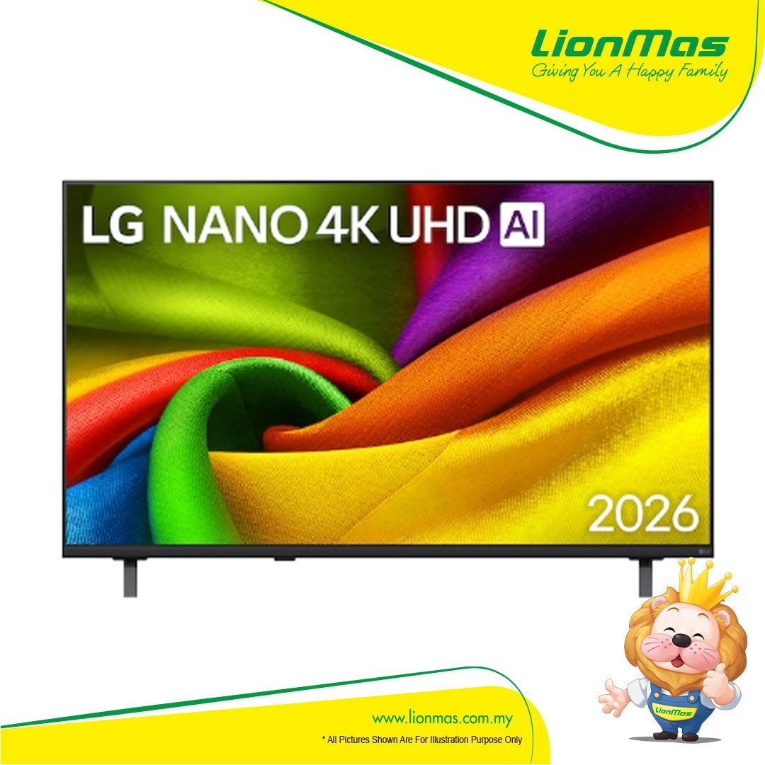 50 inch LG NANO 4K UHD AI NU84 Smart TV 2026