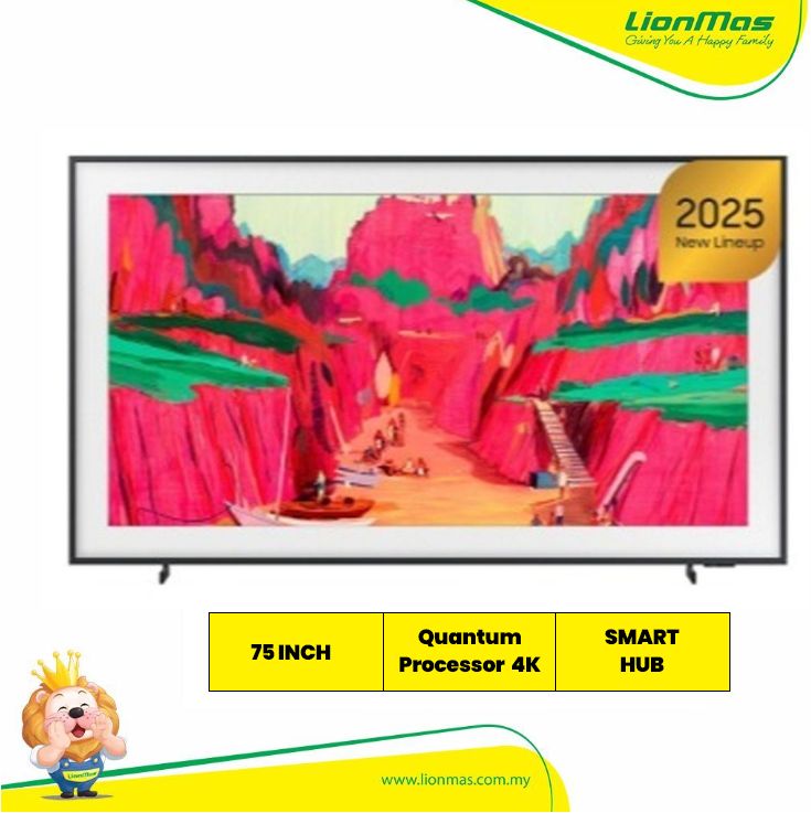 Samsung 75 Samsung 75" The Frame Pro 4K QA75LS03FWKXXM Vision AI Smart TV (2025)