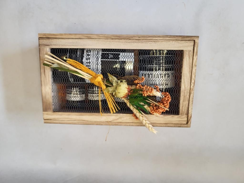 Pack regalo caja de madera (27x16x10)