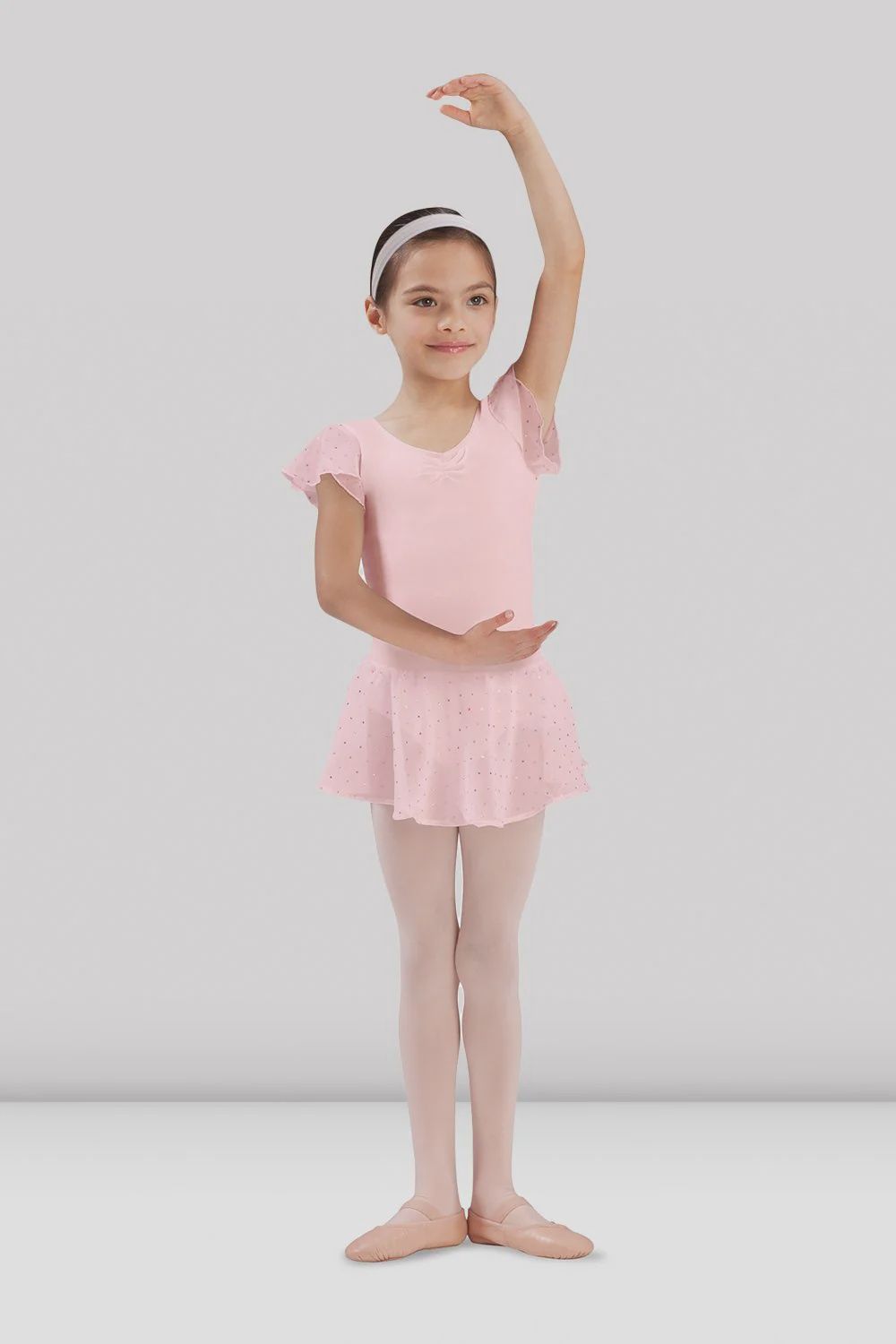 Bloch Child Olesia-Sparkle Skirt, Size: 6x/7, Colour: Pink