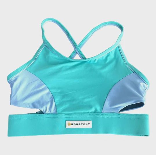 Honeycut Children's Kitty Top, Colour: Jade, Size: Medium