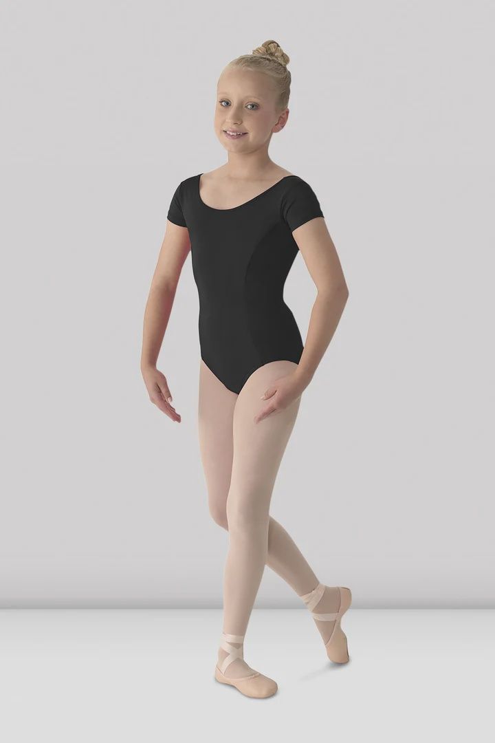 Bloch Child Ballet Short sleeve round neck Leo