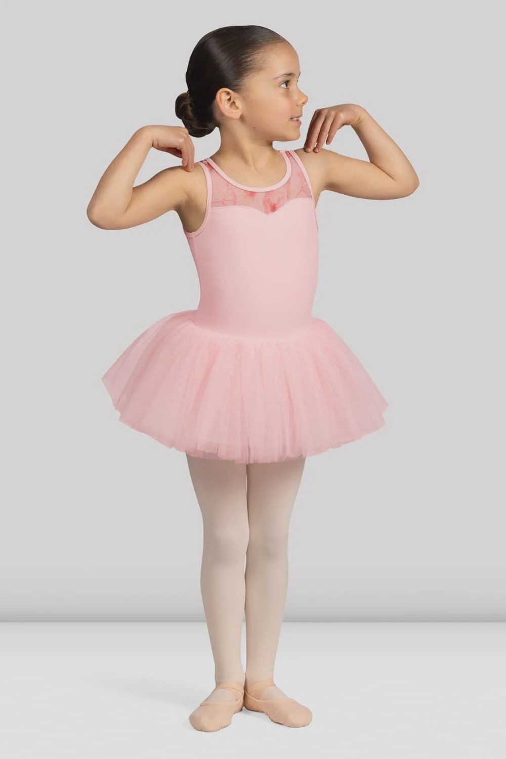 Bloch Scoop Neck Mesh Back Tutu Leotard