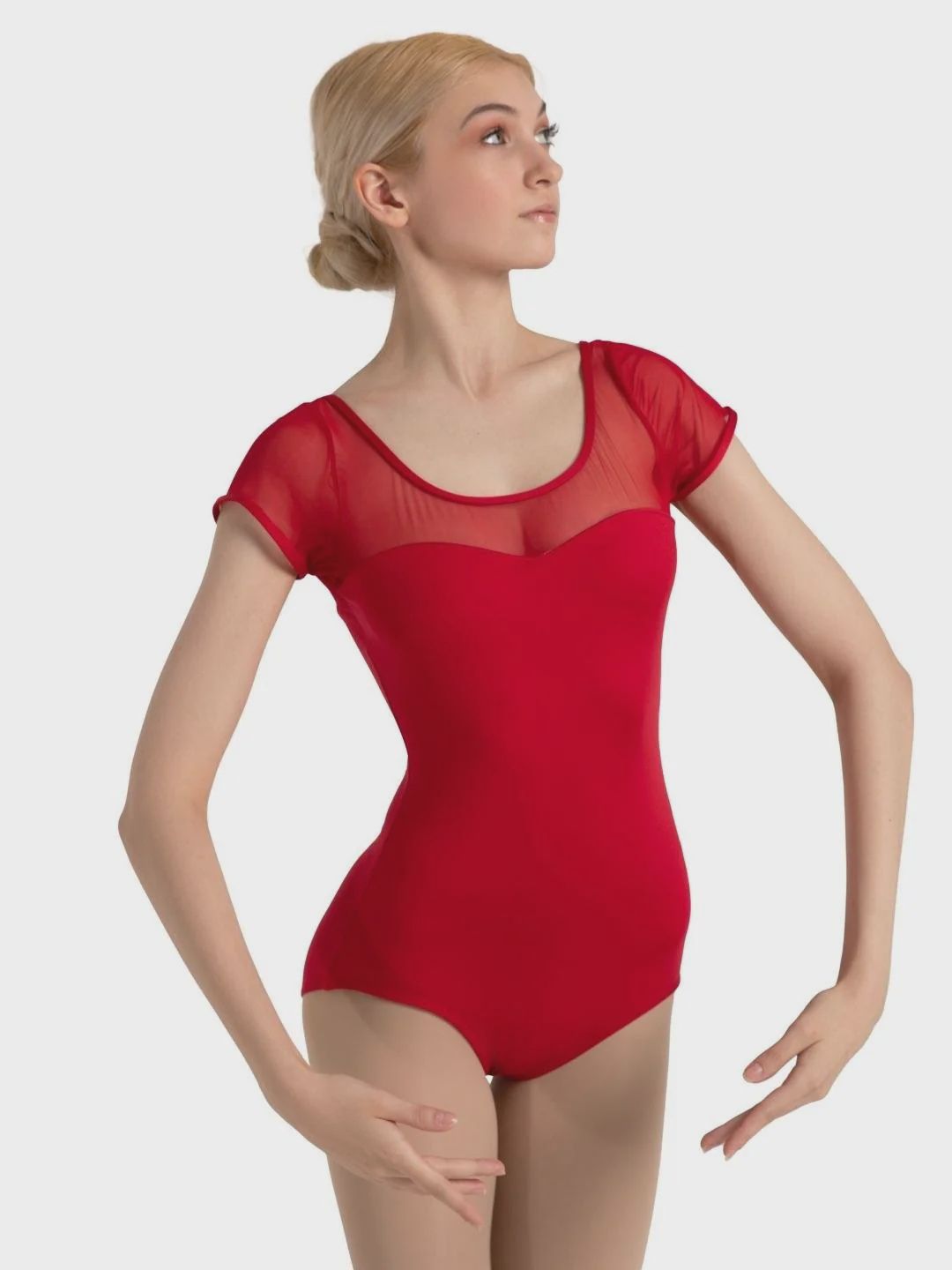 Capezio Women’s Mesh Yoke Leotard