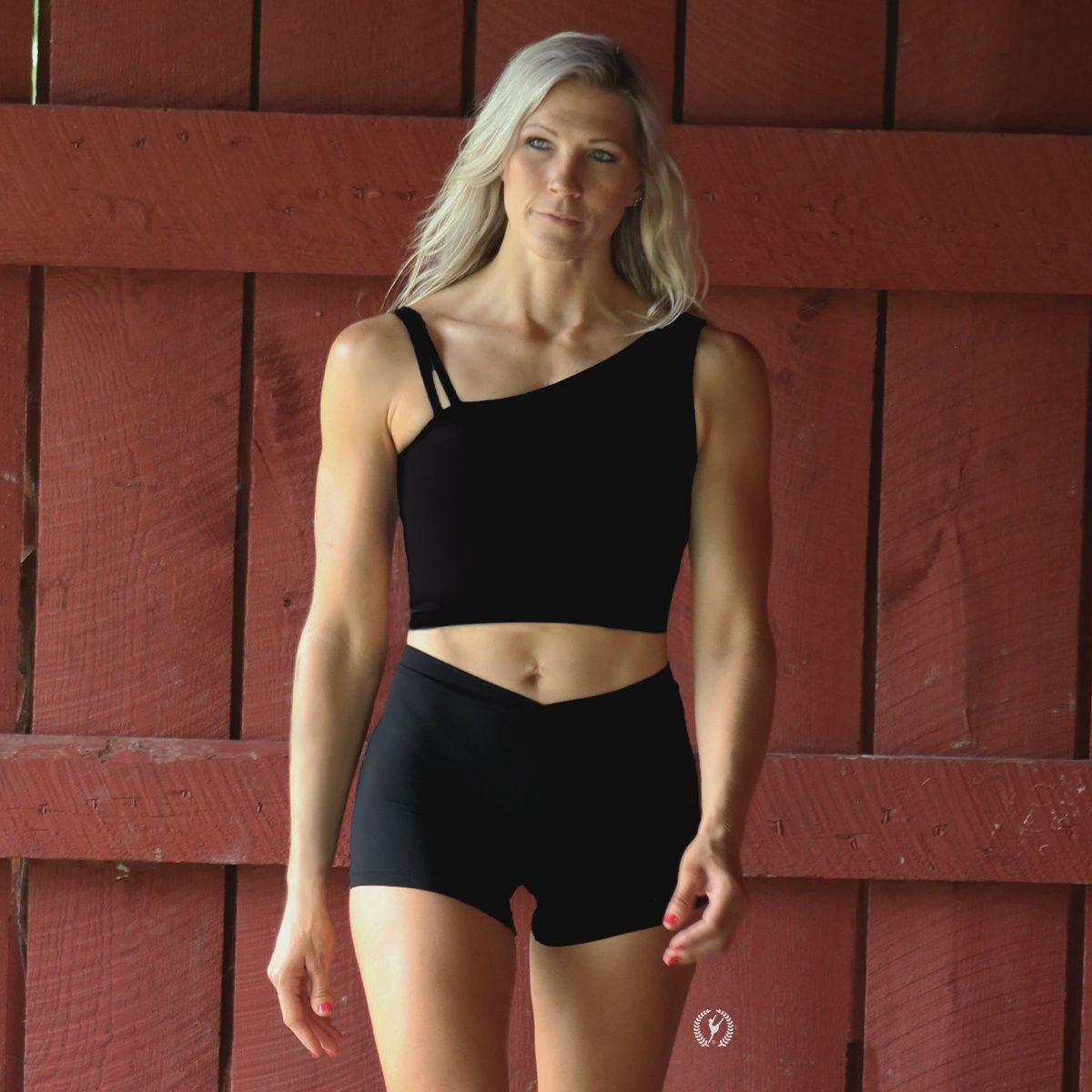 Eurotard Women’s Asymmetrical Long Line Top