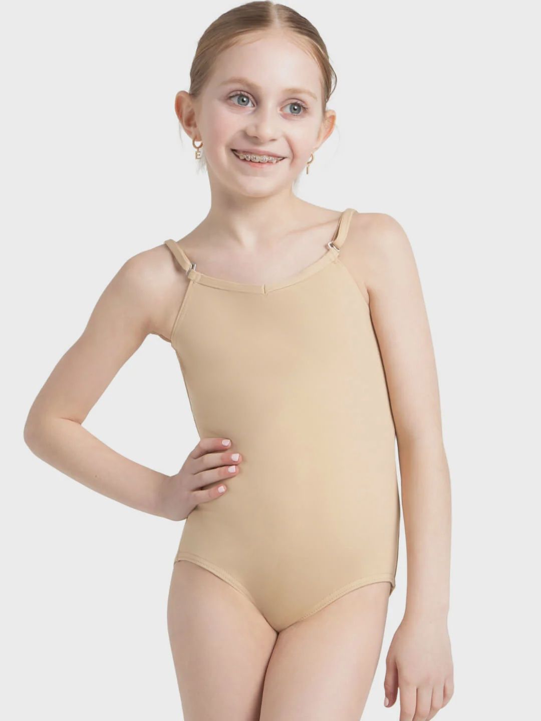 Team Basics Camisole Leotard w/ Adjustable Straps - Child