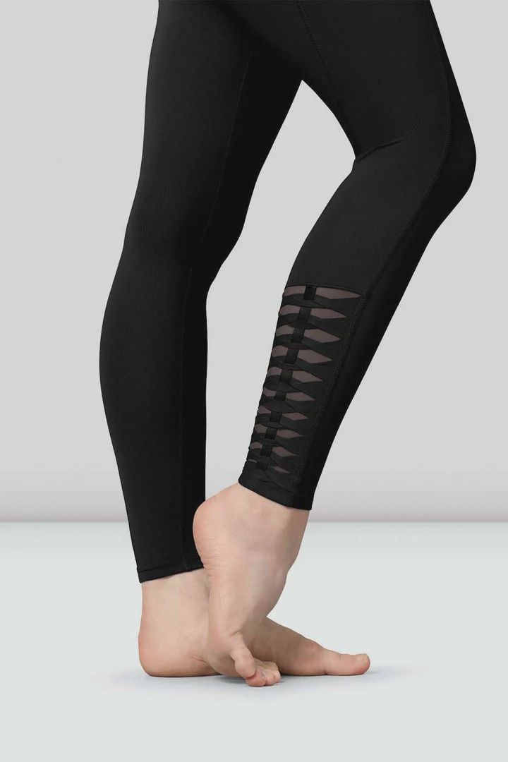 Weave detail full leggings