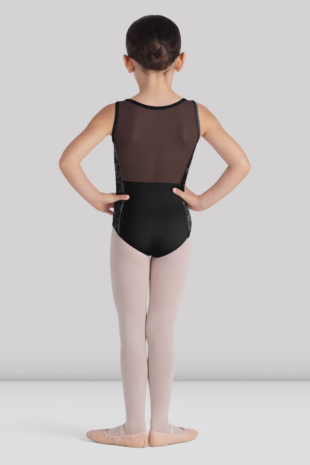 Bloch Scoop Neck Mesh Back Tank Leotard