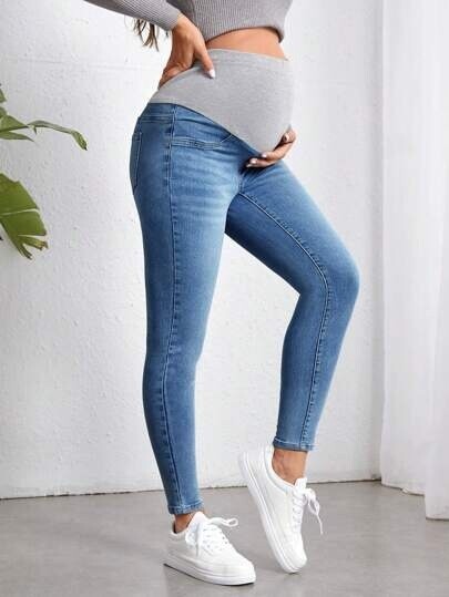 Maternity High Stretch Skinny Jeans