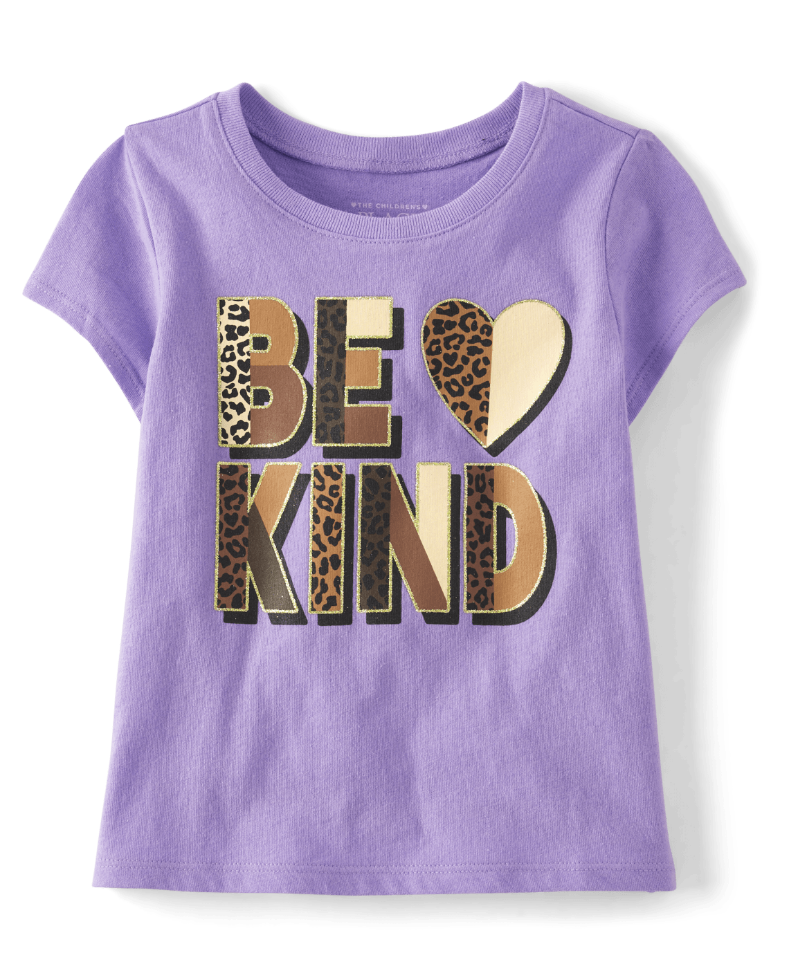 Baby And Toddler Girls Be Kind Graphic Tee - Iris Pop Star Rating Icon W
