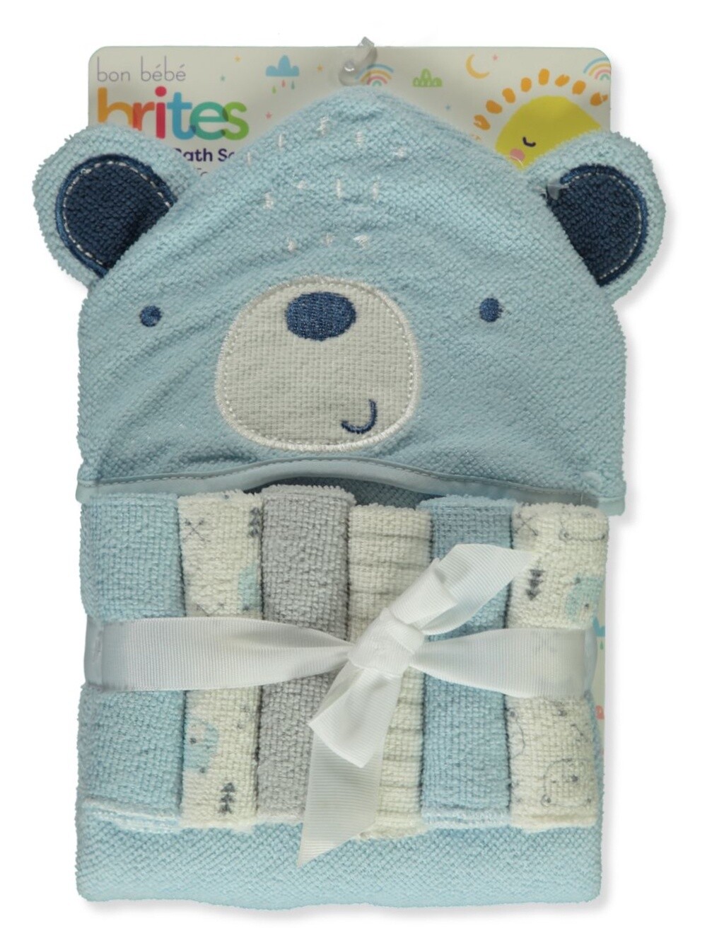 BABY BOYS&#39; 7-PIECE KOALA TOWEL WITH WASHCLOTHS SET