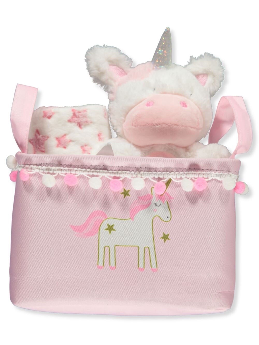 BABY GIRLS 3-PIECE GIFT SET- Pink/Multi