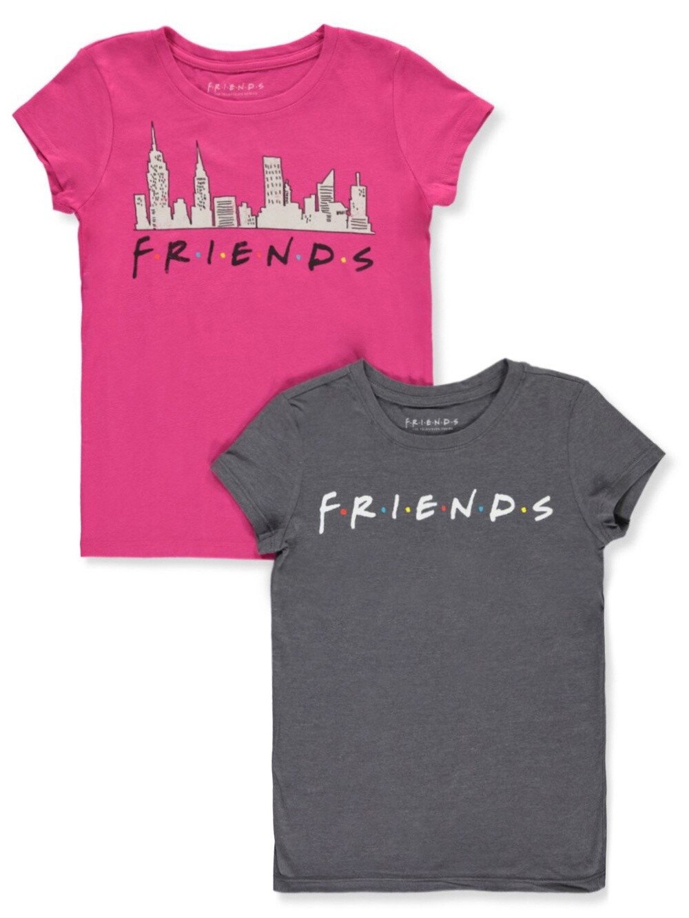 GIRLS&#39; 2-PACK T-SHIRTS