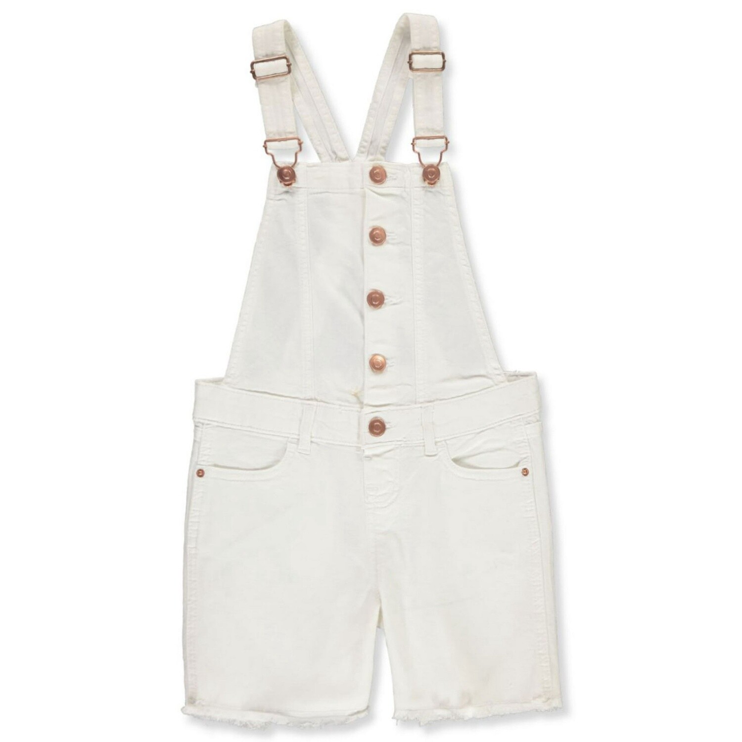 Cookie&#39;s Girls&#39; Shortalls - White