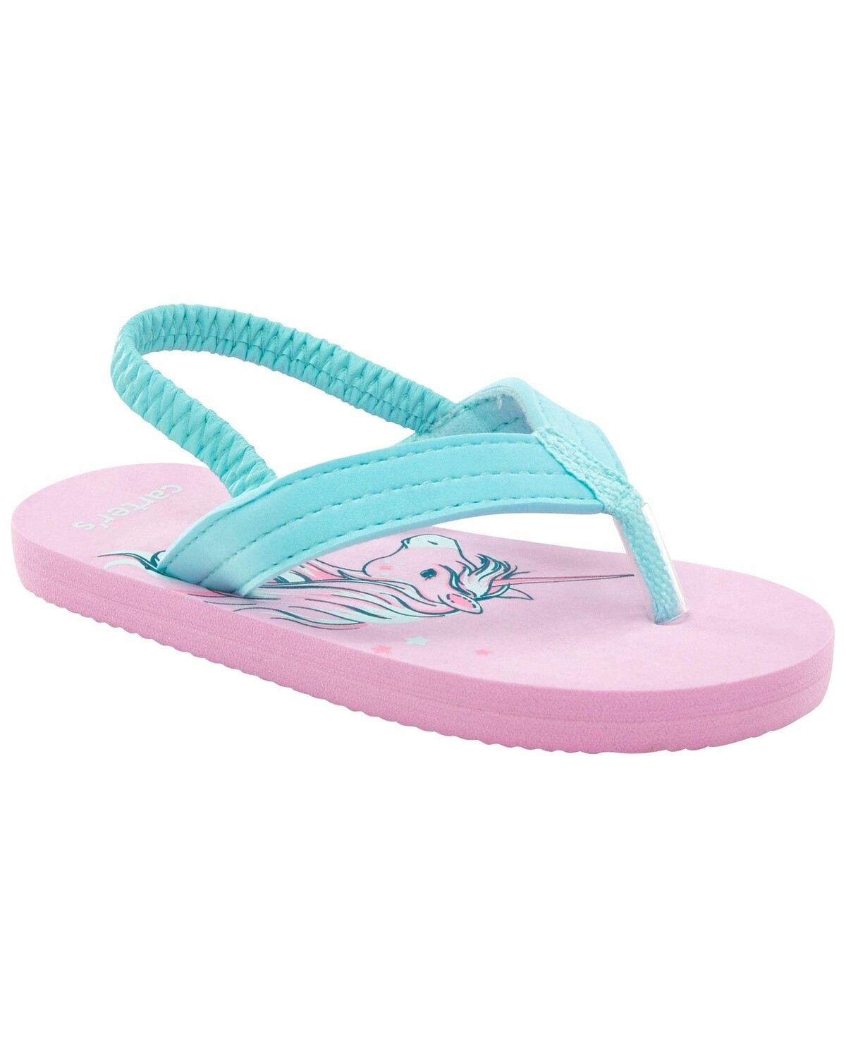 Unicorn Flip Flops - Purple
