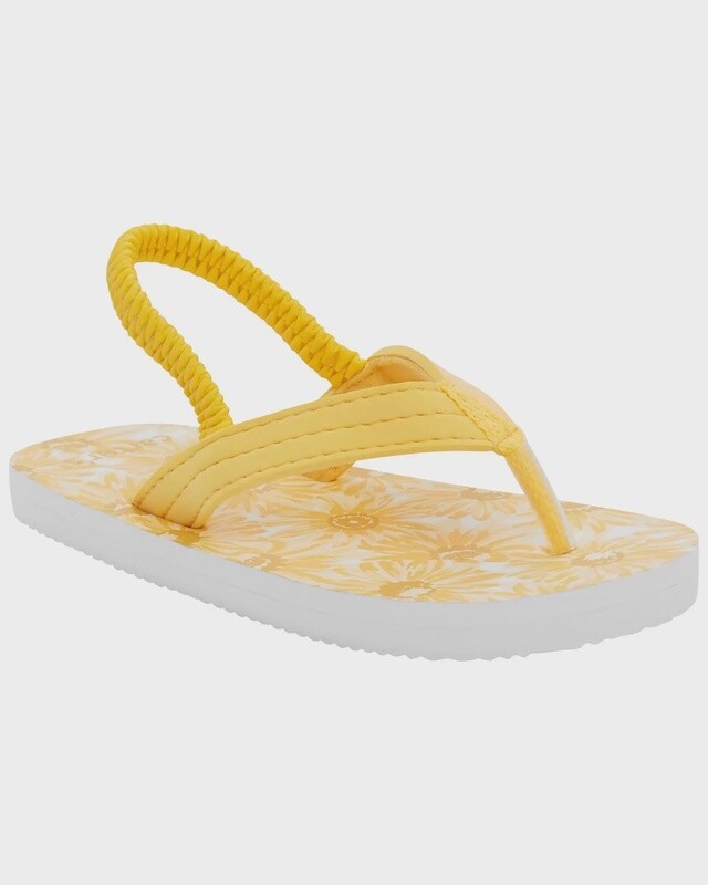 Sunflower Flip Flops - Yellow