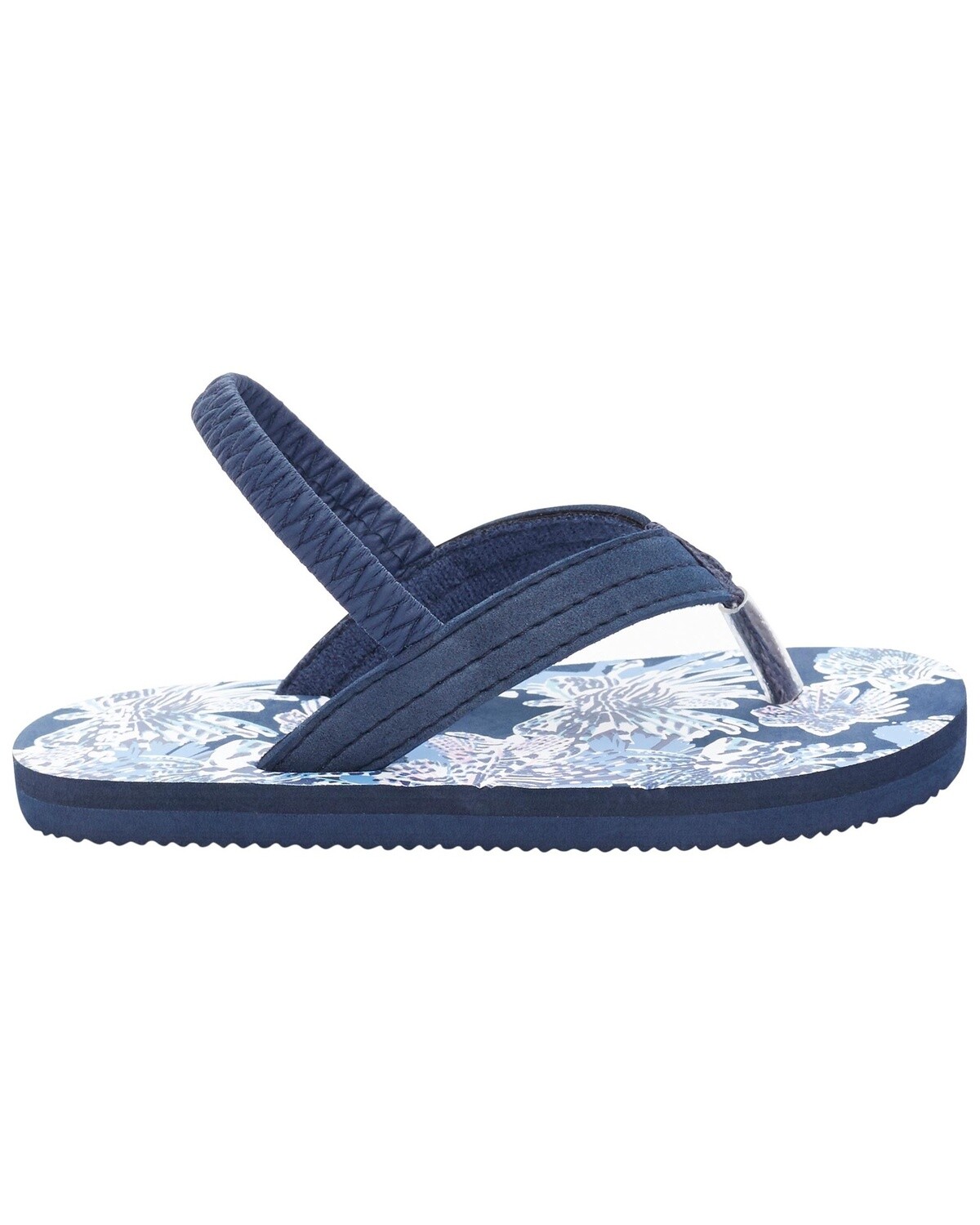 Fish Flip Flops - Navy