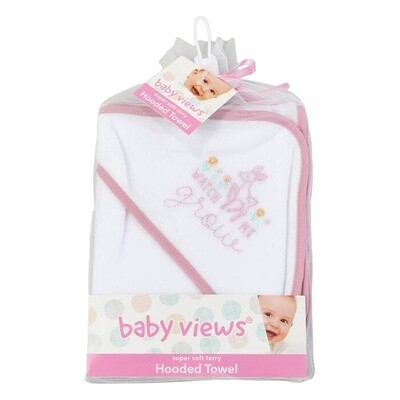 baby views Deer Hooded Towel - Pink