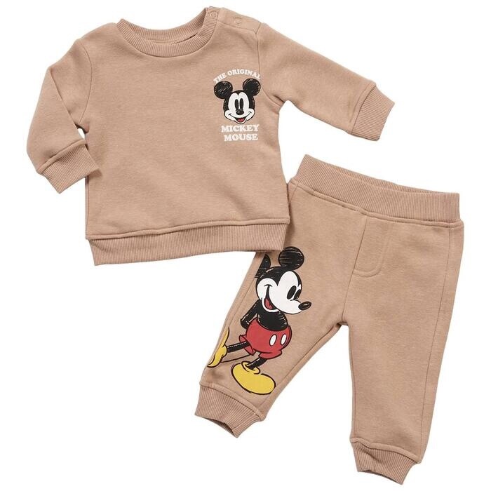 Disney® 2pc. The Original Pals Joggers Set - Light Brown